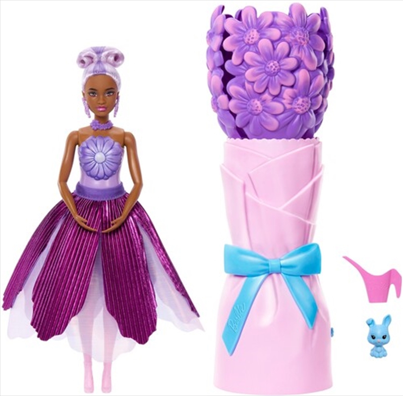 Barbie Petal Pop Doll & Bunny, Purple/Product Detail/Toys