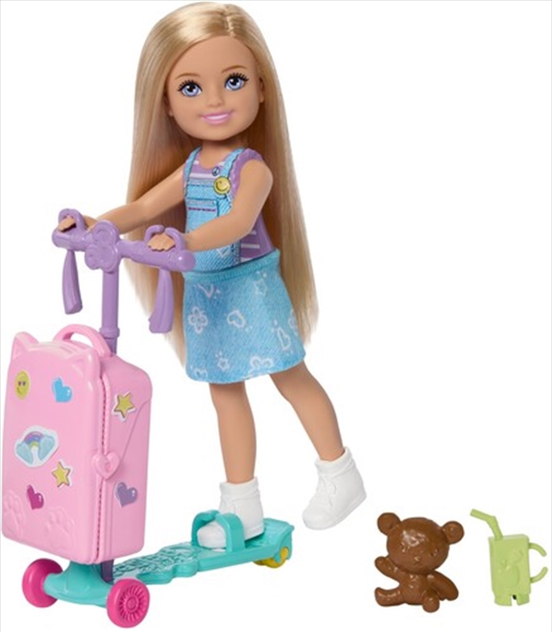 Barbie Club Chelsea Limitless Adventure Doll with Scooter & Suitcase/Product Detail/Toys