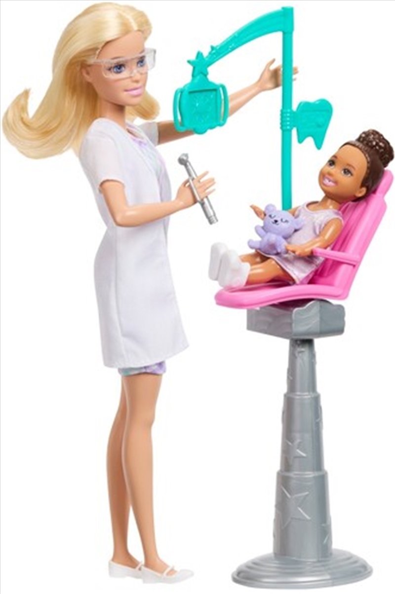 Barbie Careers Dentist Playset with 2 Dolls, Blonde/Product Detail/Toys