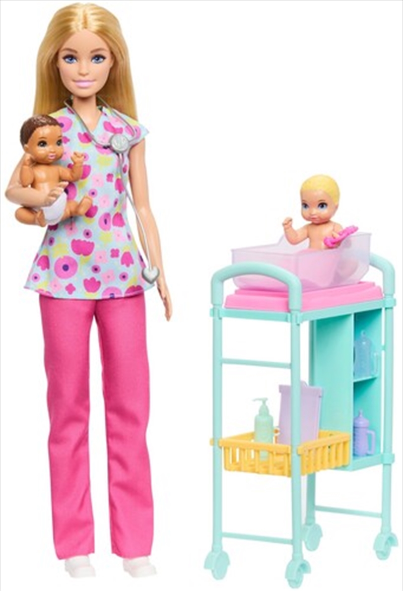 Barbie Careers Baby Doctor Playset with 3 Dolls, Blonde/Product Detail/Toys