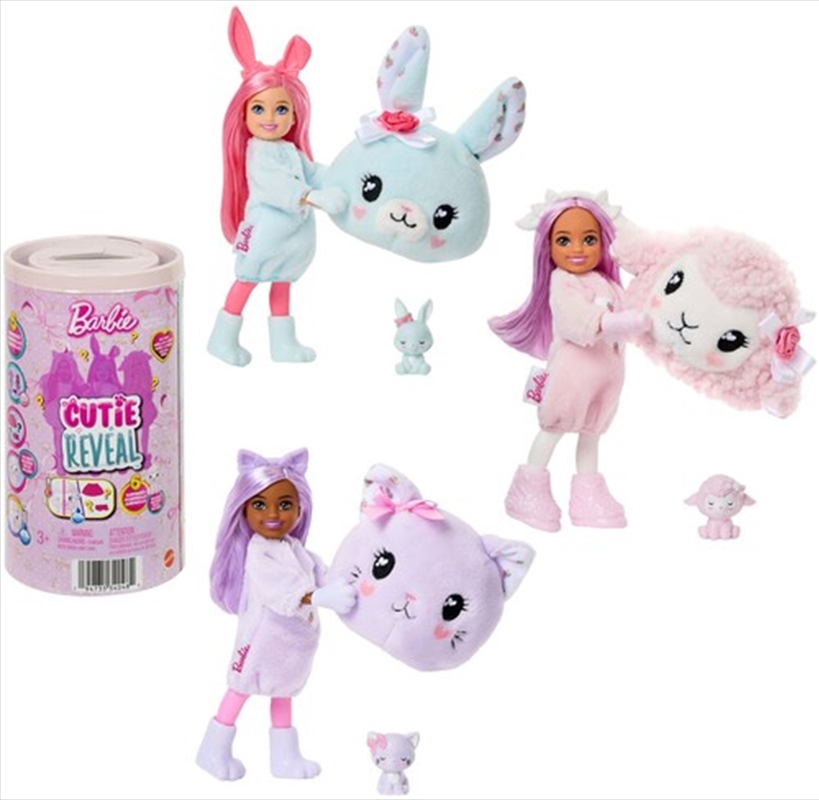 Barbie Chelsea Cutie Reveal Chelsea (One Random Cutie Reveal per Transaction)/Product Detail/Toys