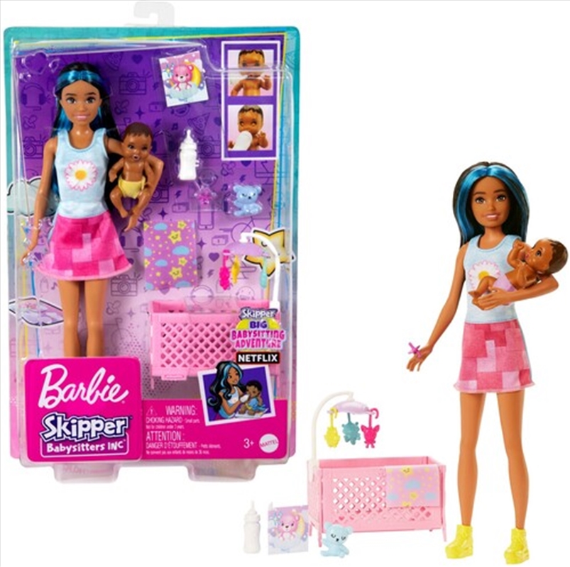Barbie Skipper Babysitters Inc. Bedtime Baby Playset/Product Detail/Toys