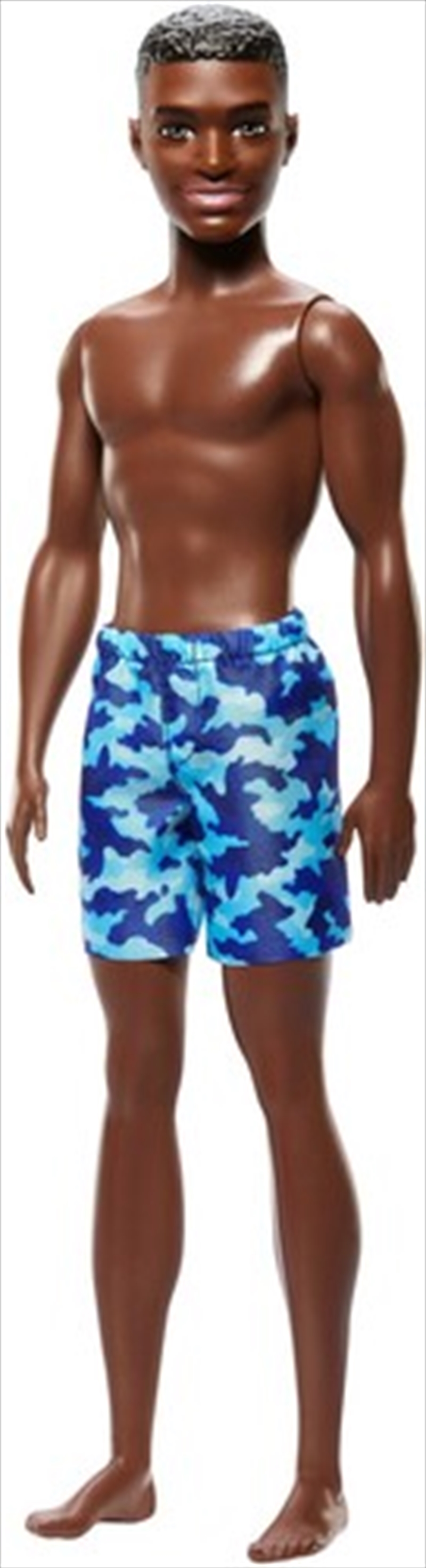 Barbie Beach Ken Doll with Dark Brown Hair & Blue Swimsuit/Product Detail/Toys