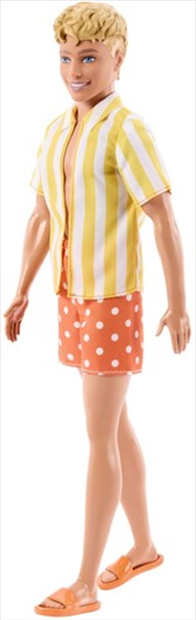 Barbie Fashionistas Ken Doll #252 in Polka-Dot Shorts & Striped Shirt, Blond/Product Detail/Toys