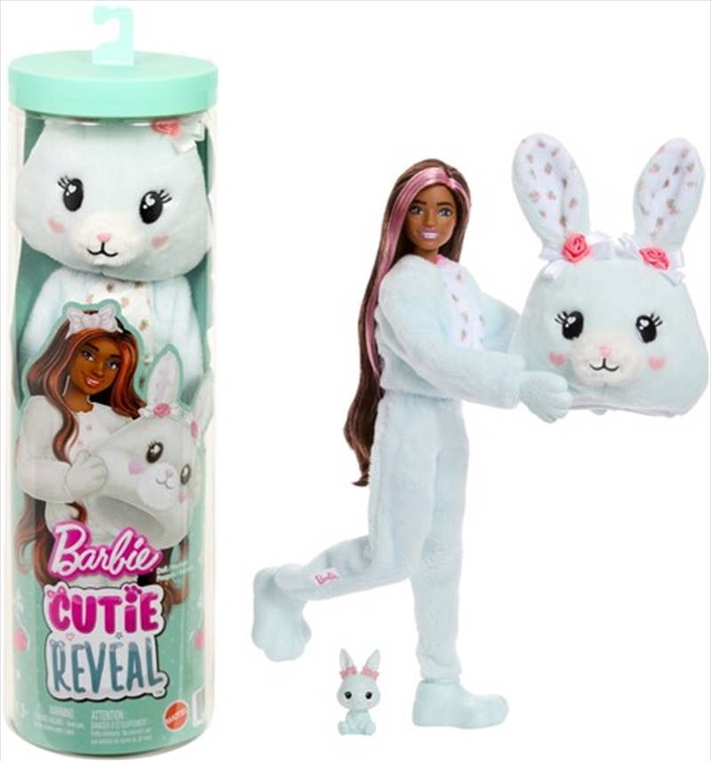 Barbie Cutie Reveal Cuddly Series Bunny Doll & Accessories/Product Detail/Toys