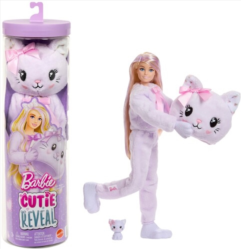 Barbie Cutie Reveal Cuddly Series Kitten Doll & Accessories/Product Detail/Toys