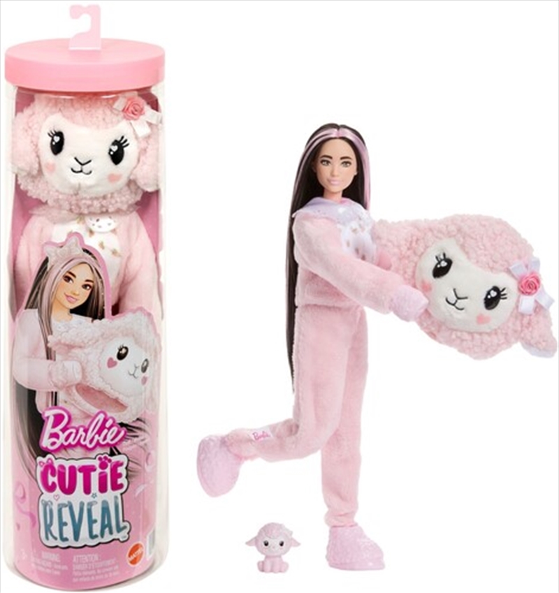 Barbie Cutie Reveal Cuddly Series Lamb Doll & Accessories/Product Detail/Toys