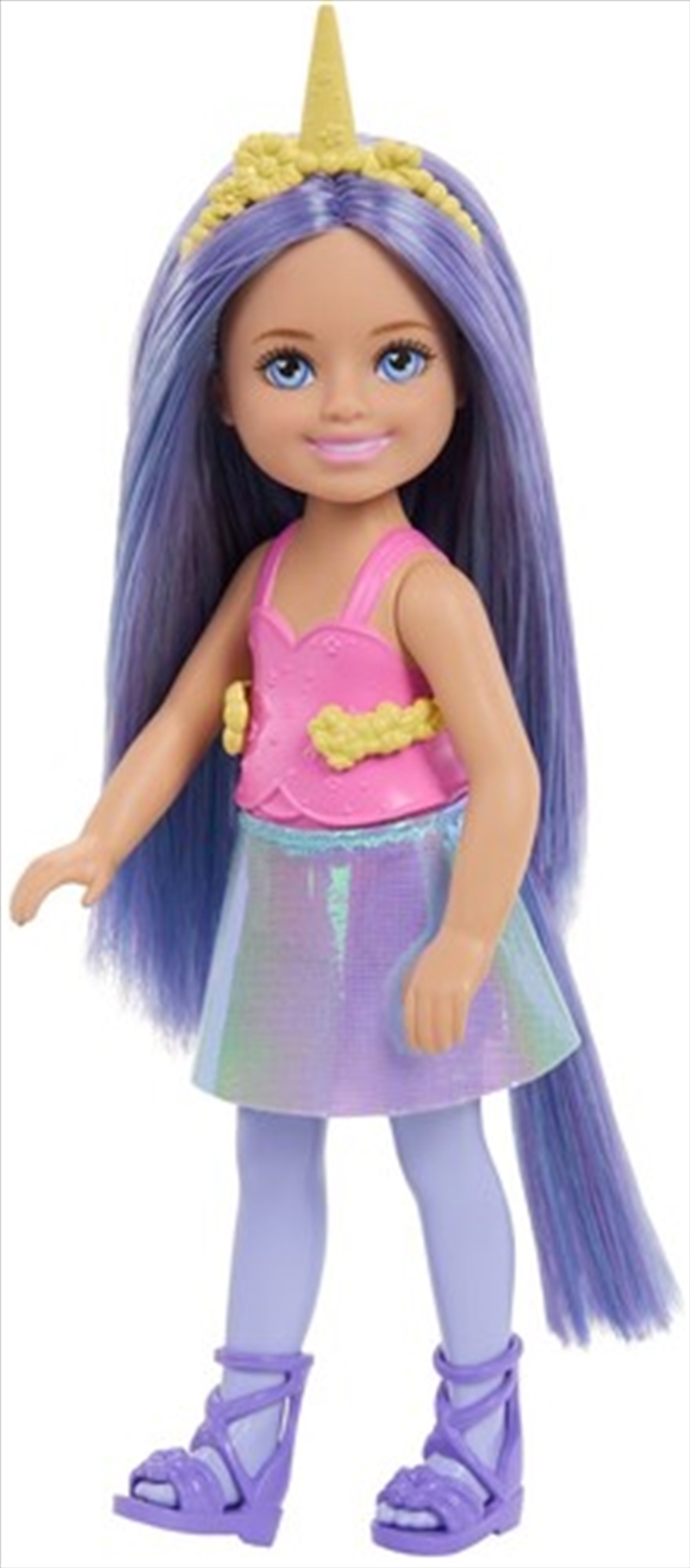 Barbie Chelsea Unicorn Small Doll with Purple Hair & Removable Tail/Product Detail/Toys