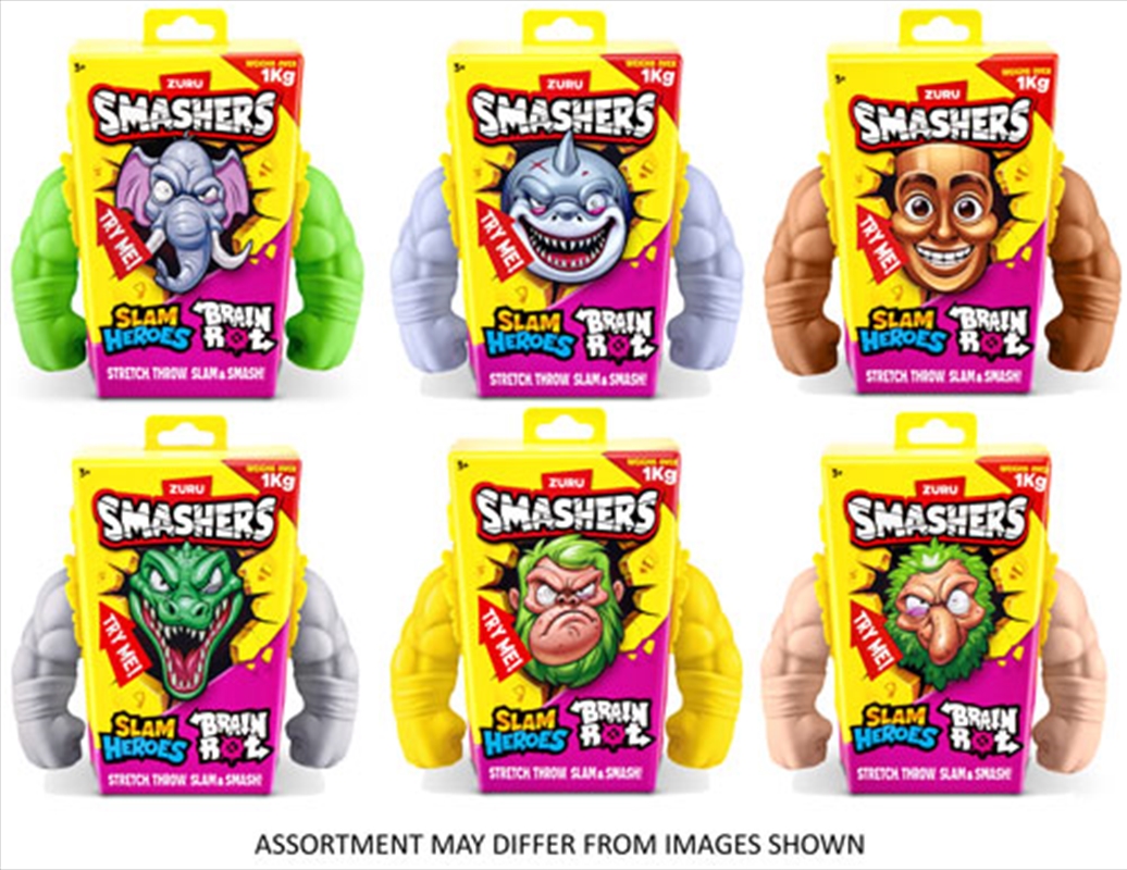 ZURU Smashers Slam Heroes - Brainrot assorted (Sent At Random)/Product Detail/Toys
