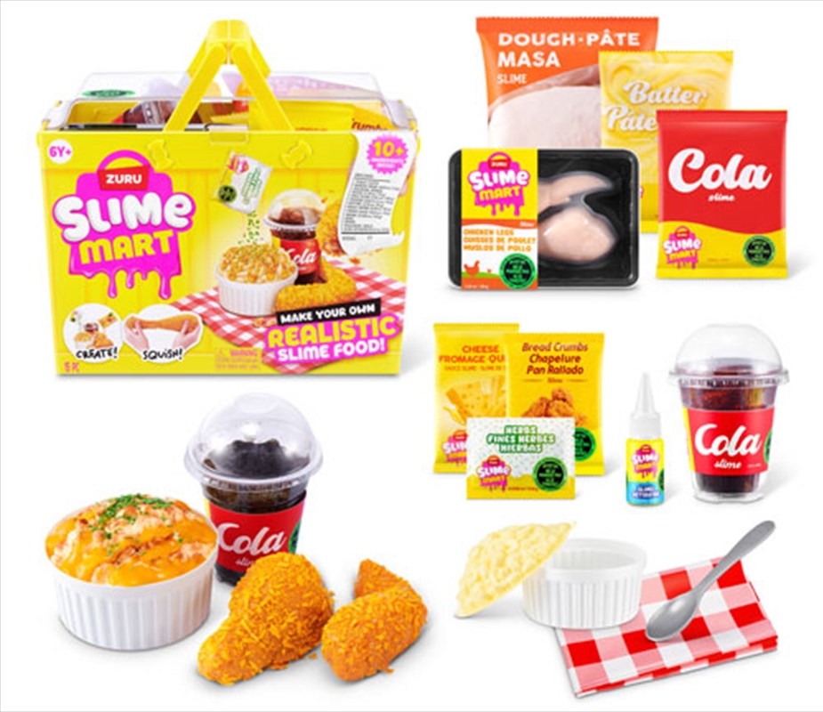 ZURU Slime Mart - Shopping Basket Series 2 - Fast Food/Product Detail/Toys
