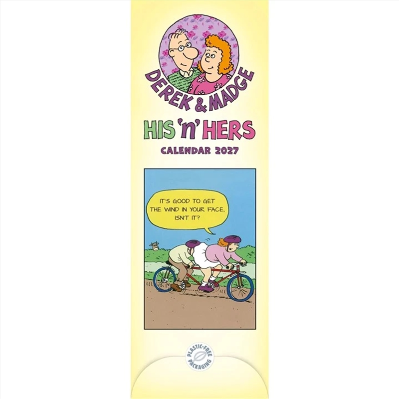 Derek & Madge, His 'N' Hers Couples Slim Planner 2027/Product Detail/Calendars & Diaries