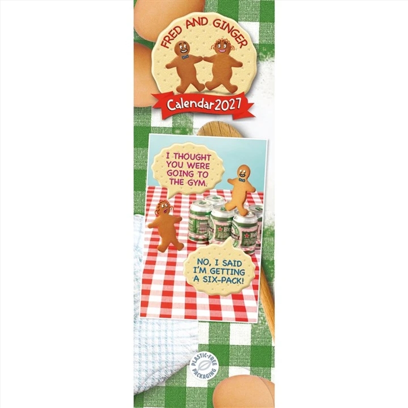 Fred & Ginger Slim Calendar 2027/Product Detail/Calendars & Diaries