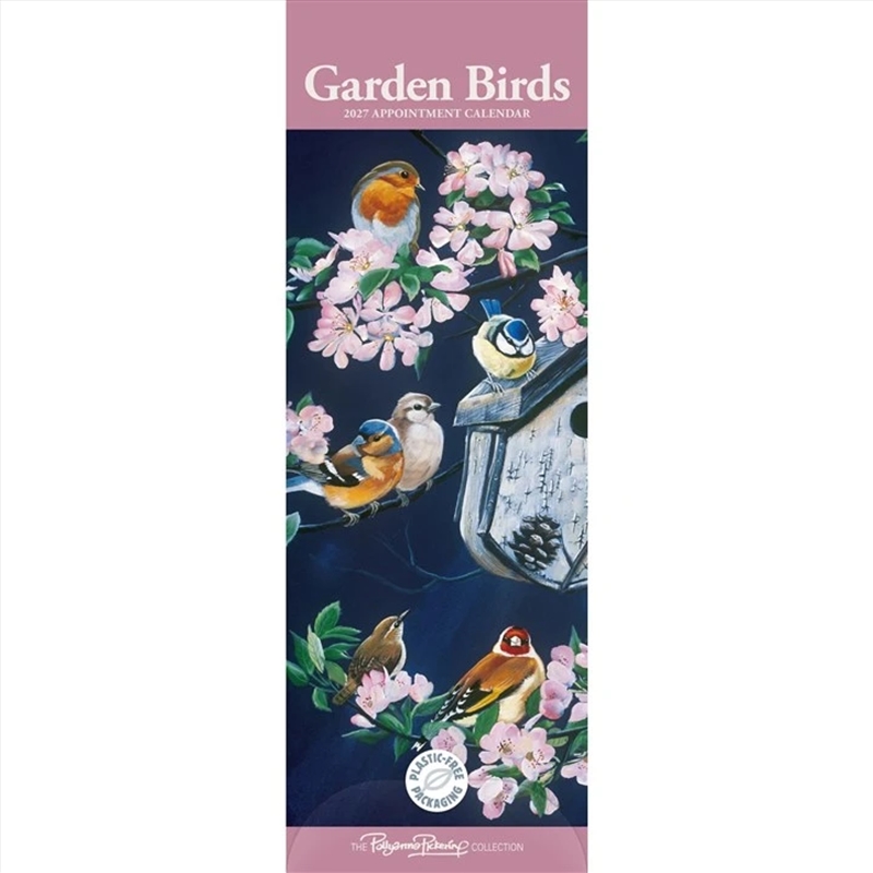 Pollyanna Pickering, Garden Birds Slim Calendar 2027/Product Detail/Calendars & Diaries