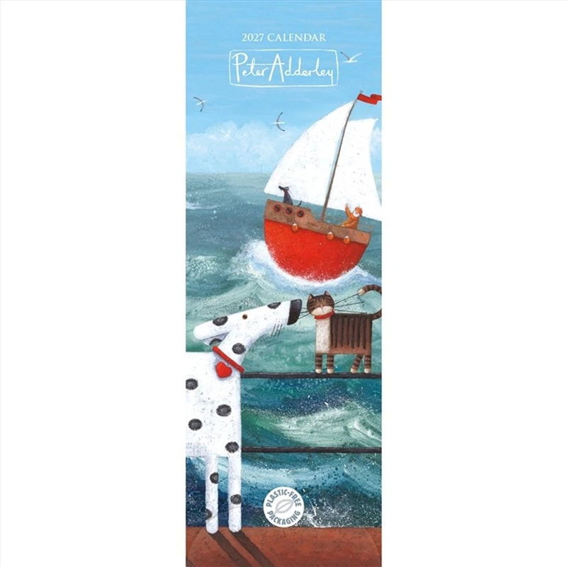 Peter Adderley Slim Calendar/Product Detail/Calendars & Diaries