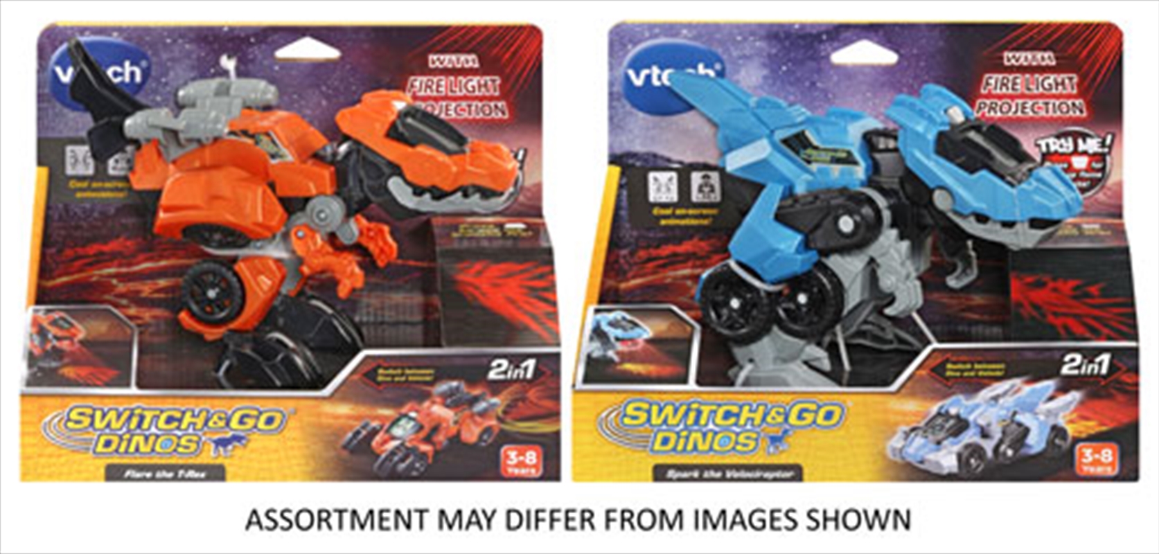 Vtech Switch & Go Dinos Light Projection Crew assorted  (Sent At Random)/Product Detail/Toys
