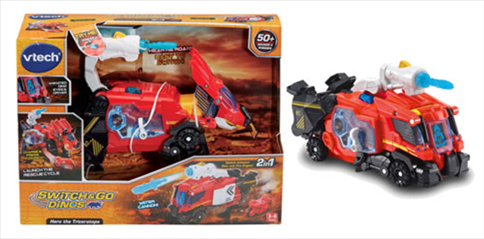 Vtech Switch & Go Dinos Hero the Triceratops/Product Detail/Toys