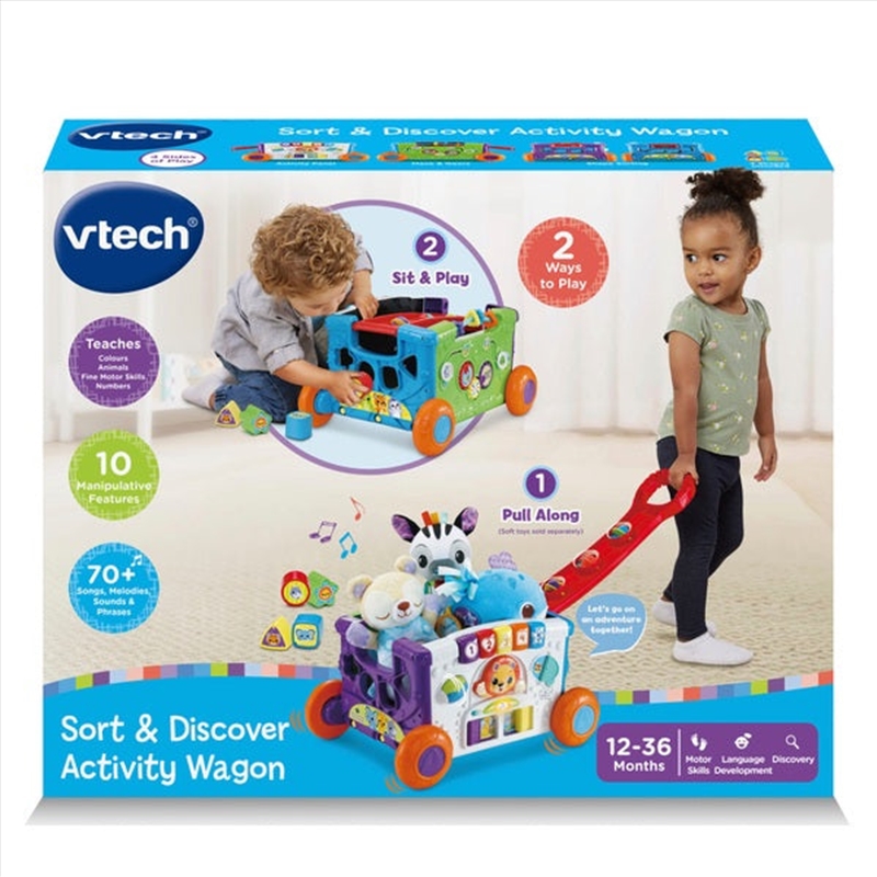 Vtech Sort & Discover Activity Wagon/Product Detail/Toys