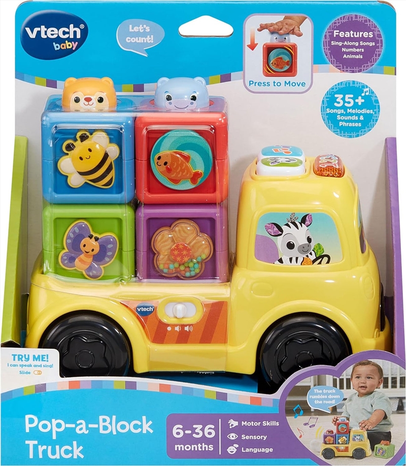 VTech Pop-a-Block Truck/Product Detail/Toys