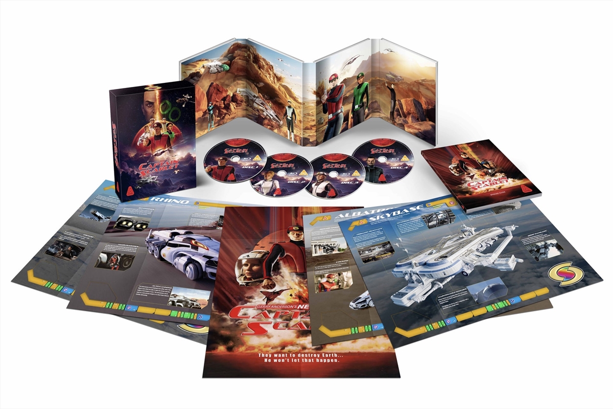 New Captain Scarlet: Series 1-2 Complete Collection - Limited Collectors Edition/Product Detail/Sci-Fi