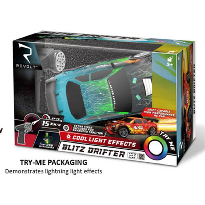 Revolt 1:24 Radio Control 2.4Ghz Blitz Drifter assorted (Sent At Random)/Product Detail/Toys