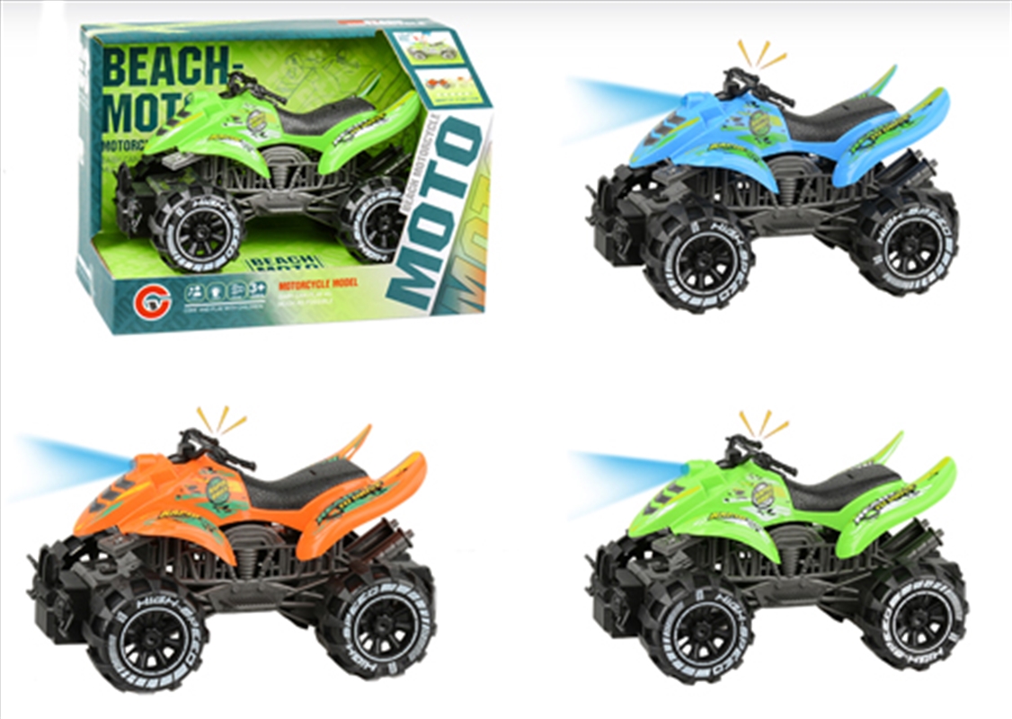 Quad Cycle Friction 18cm with Lights & Sounds/Product Detail/Toys