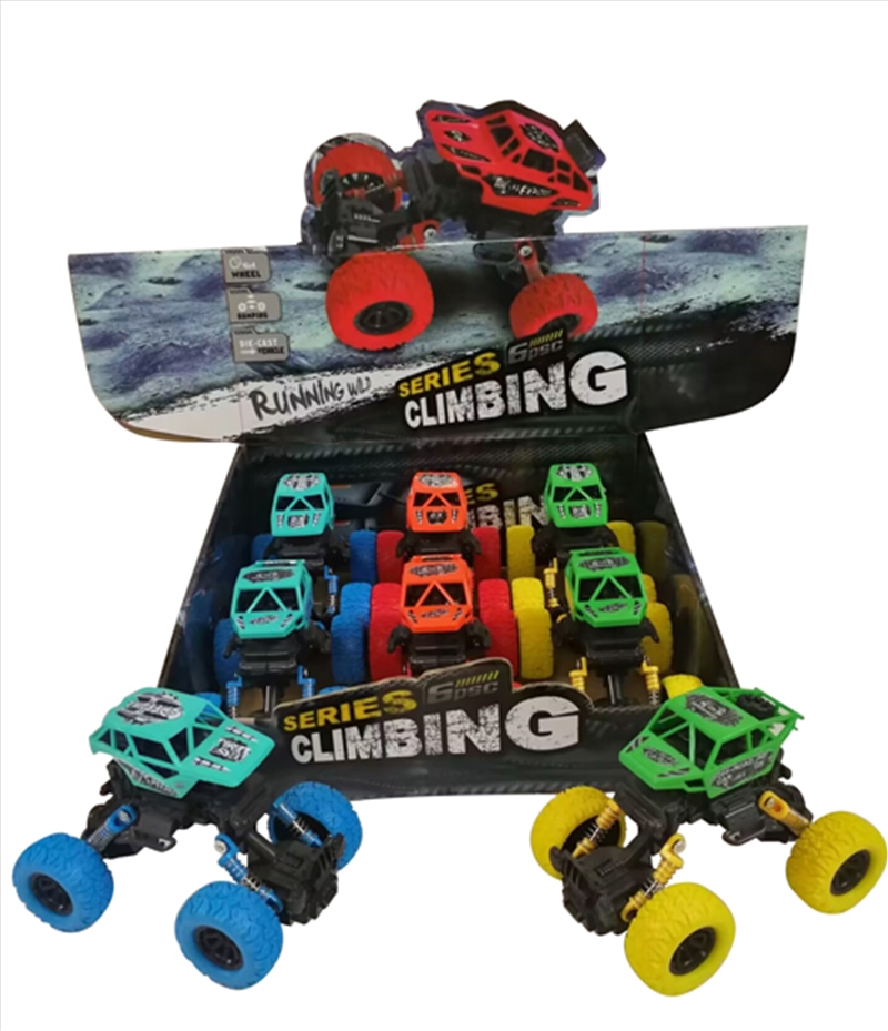 Pull Back Rock Climbing Vehicles assorted (Sent At Random)/Product Detail/Toys