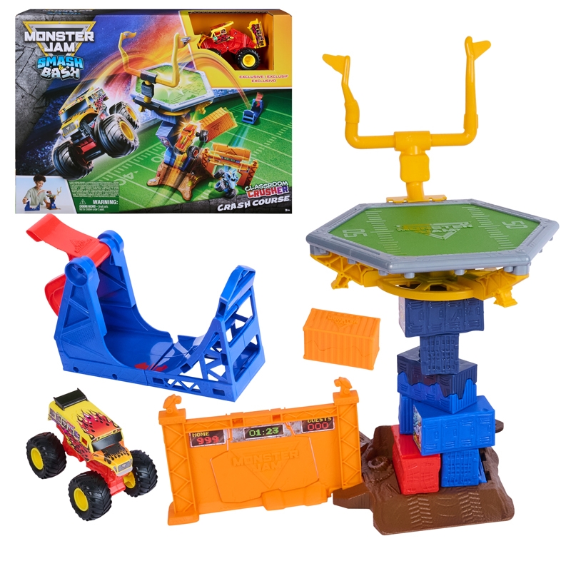 Monster Jam Smash & Bash 1:64 Crash Course Playset/Product Detail/Toys