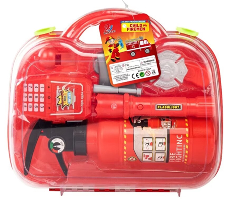 Fire Fighter Set in Case/Product Detail/Toys
