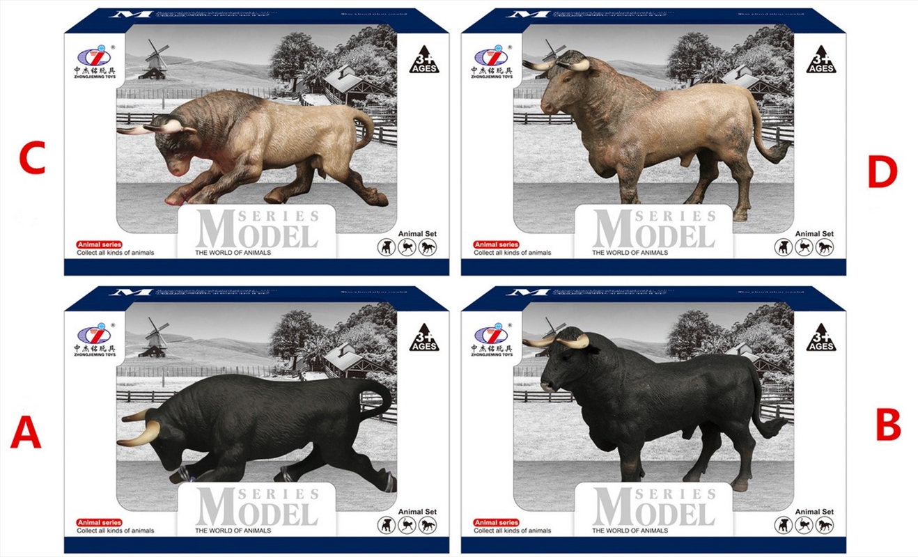 Farm Animals Mighty Bull 4 assorted (Sent At Random)/Product Detail/Toys