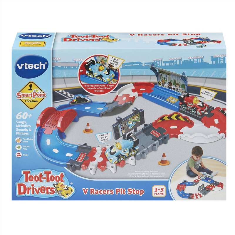 Vtech Toot-Toot Drivers V Racers Pit Stop/Product Detail/Toys