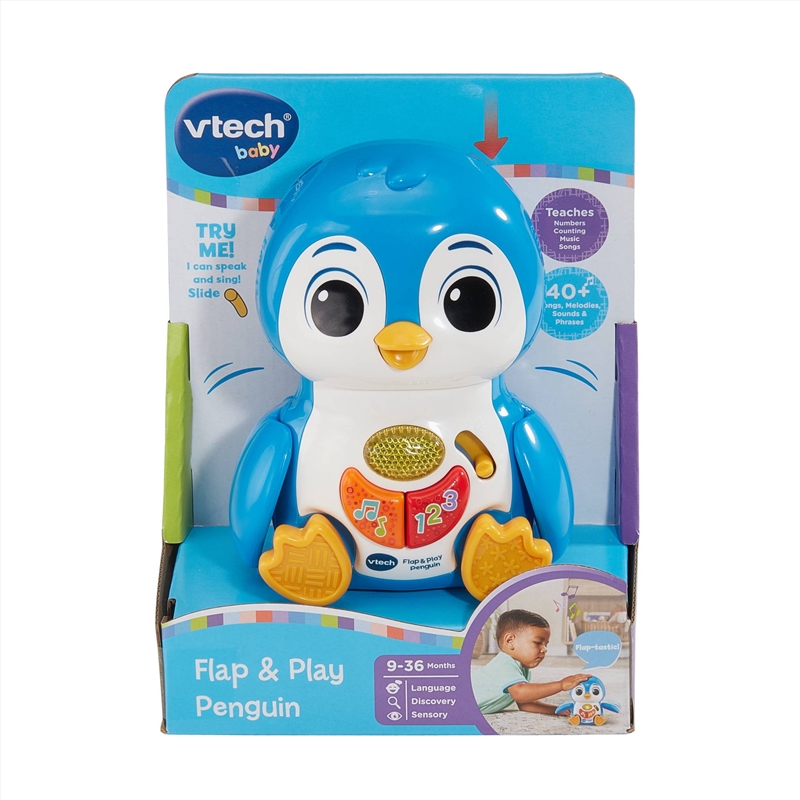 Vtech Flap & Play Penguin/Product Detail/Toys