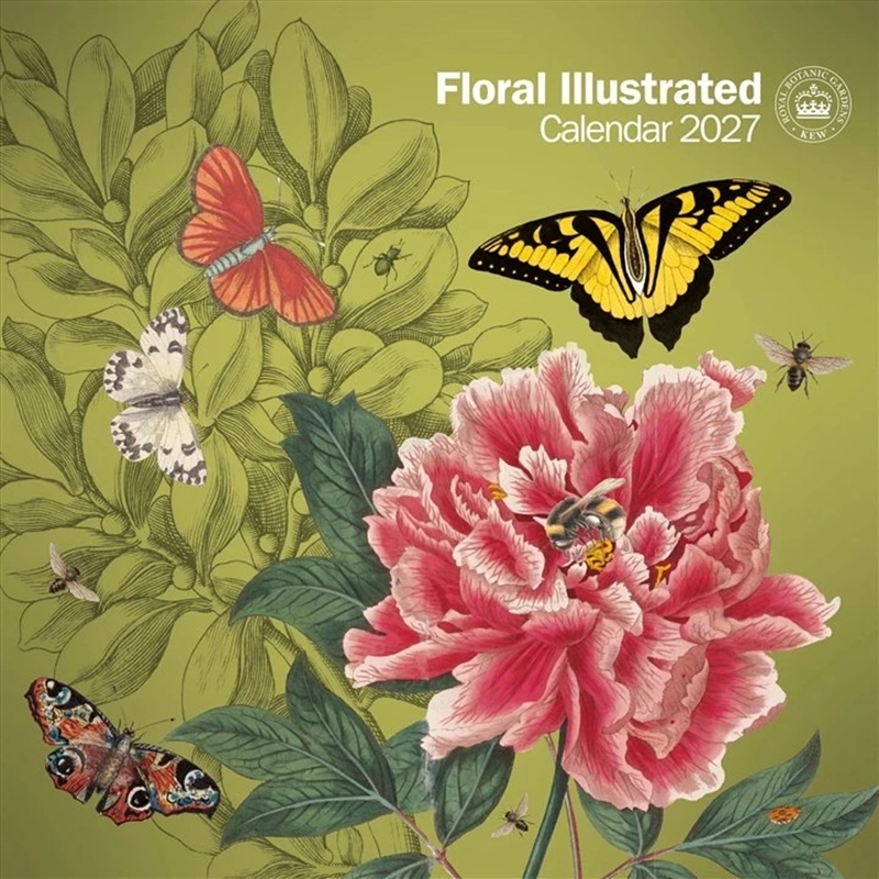 Royal Botanic Gardens Kew, Floral Illustrated Wall Calendar/Product Detail/Calendars & Diaries