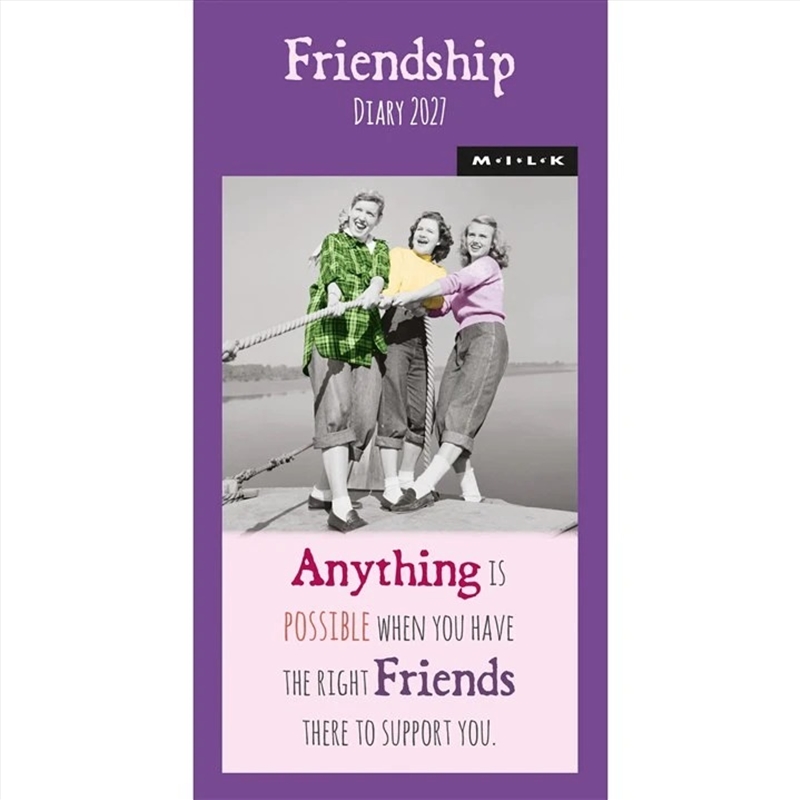 Milk Friendship Slim Diary / WPL/Product Detail/Calendars & Diaries