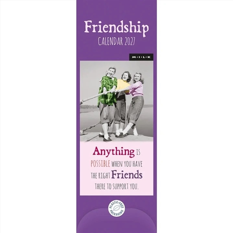 Milk Friendship Slim Calendar / WPL/Product Detail/Calendars & Diaries