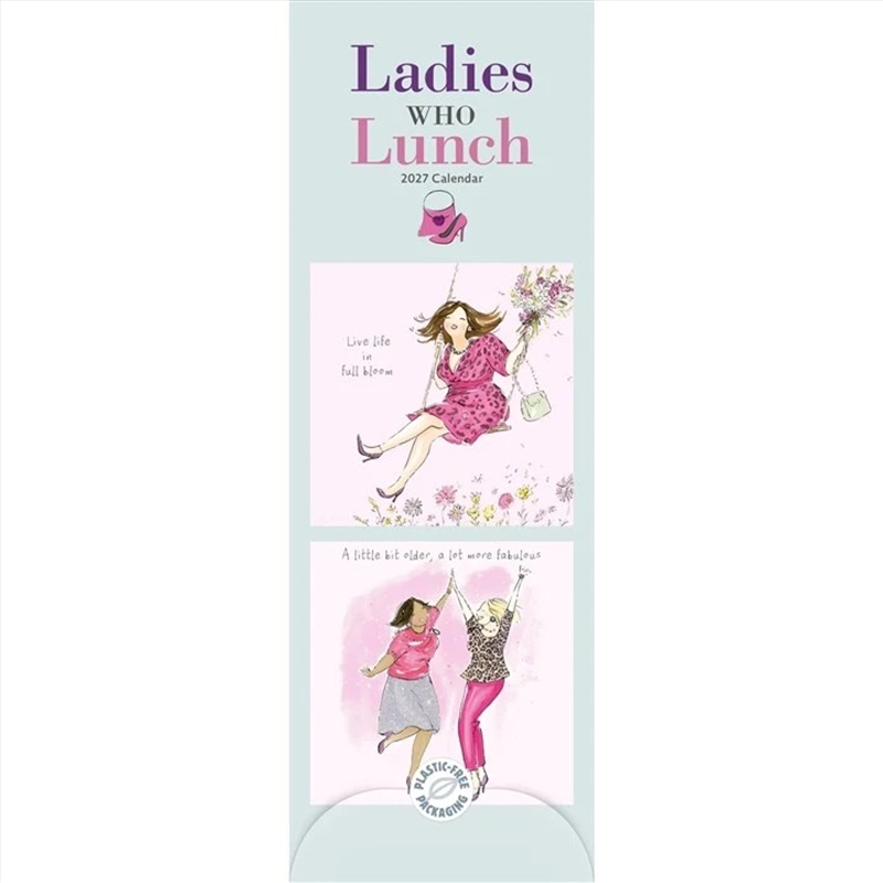 Ladies Who Lunch Slim Calendar/Product Detail/Calendars & Diaries