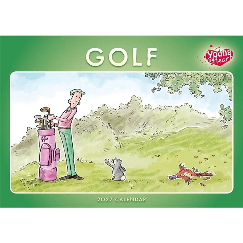 Golf, Young At Heart A4 Calendar/Product Detail/Calendars & Diaries