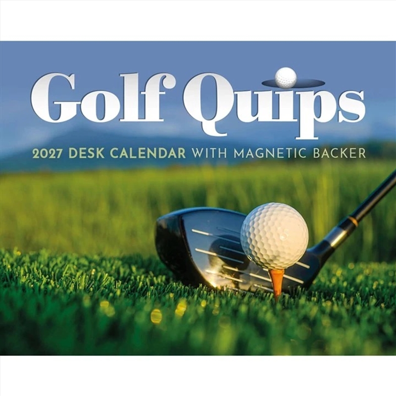 Golf Quips Mini Box Calendar/Product Detail/Calendars & Diaries