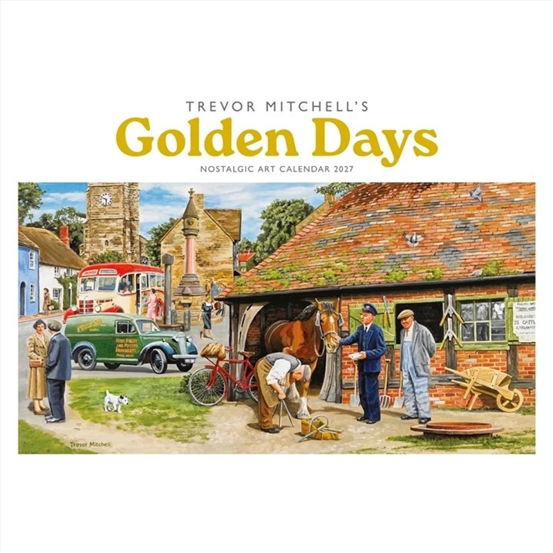 Golden Days, Trevor Mitchell A4 Calendar/Product Detail/Calendars & Diaries