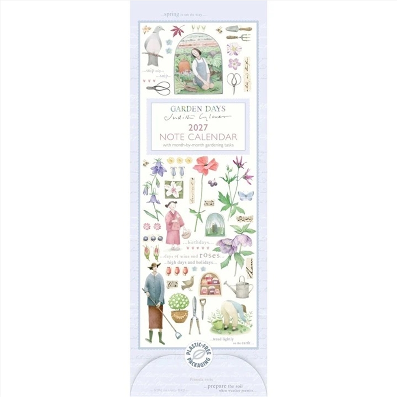 Garden Days Slim Calendar/Product Detail/Calendars & Diaries