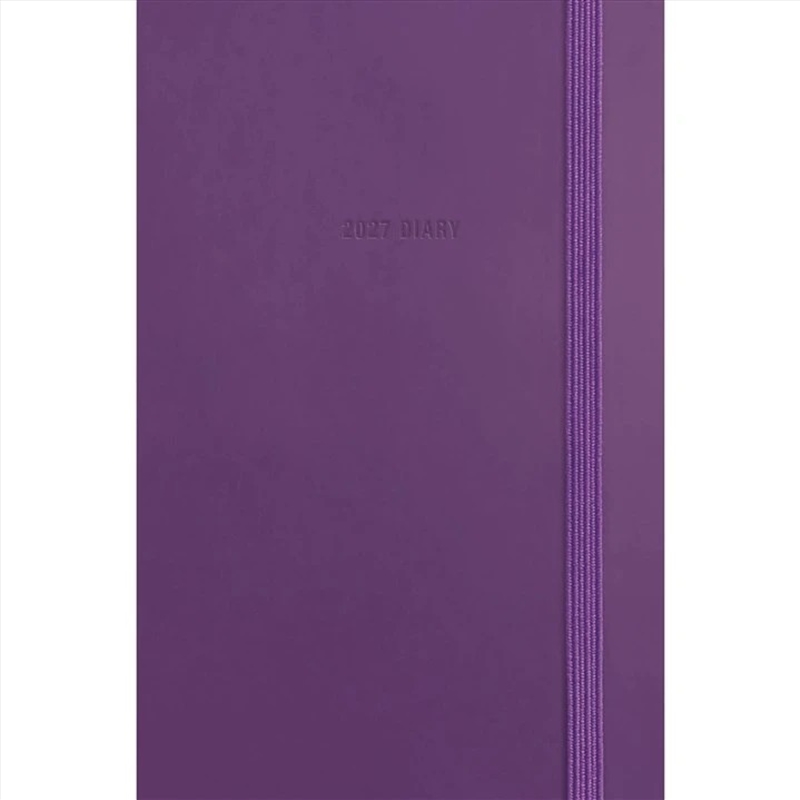 Fashion Diary Purple Soft Touch Pocket Diary/Product Detail/Calendars & Diaries