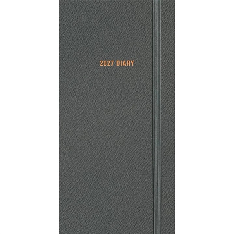 Fashion Diary Charcoal Slim Diary/Product Detail/Calendars & Diaries