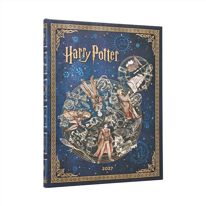 2027 Legends Of Hogwarts Diary Harry Potter Collection Ultra 12-Month Hardcover Dayplannerelastic Ba/Product Detail/Calendars & Diaries
