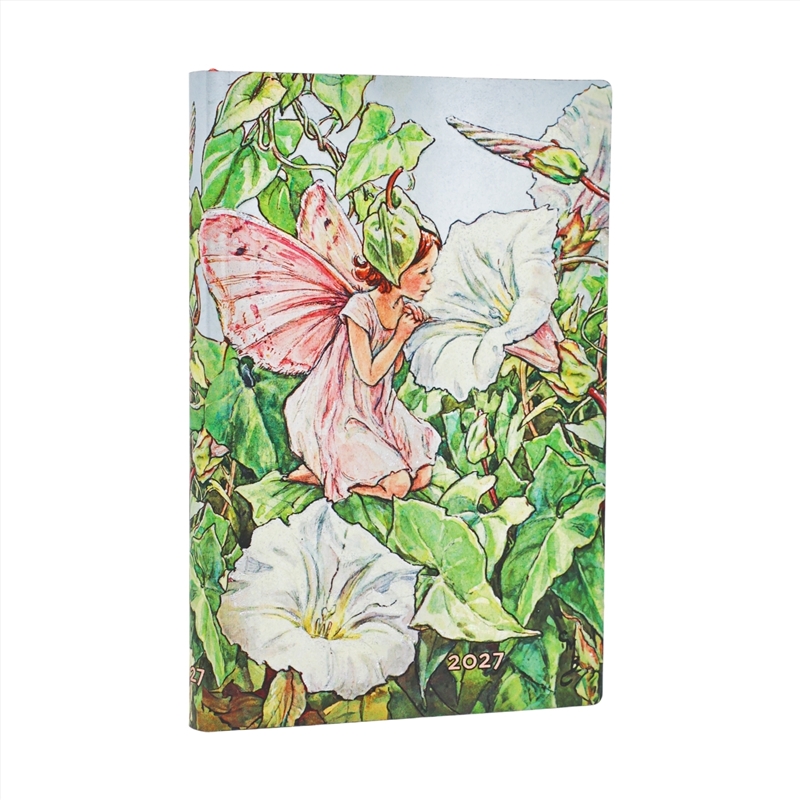 2027 Bindweed Fairy Flower Fairies Mini 12-Month Softcover Dayplanner Elastic Band Closure Horizonta/Product Detail/Calendars & Diaries
