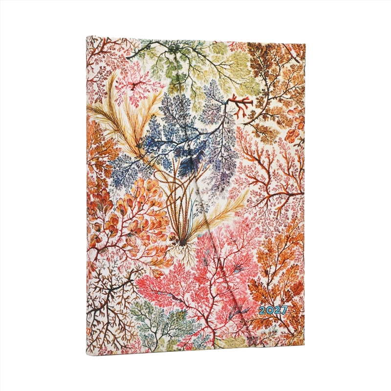 2027 Anemone William Kilburn Midi 12-Month Hardcover Dayplanner Wrap Closure Vertical/Product Detail/Calendars & Diaries