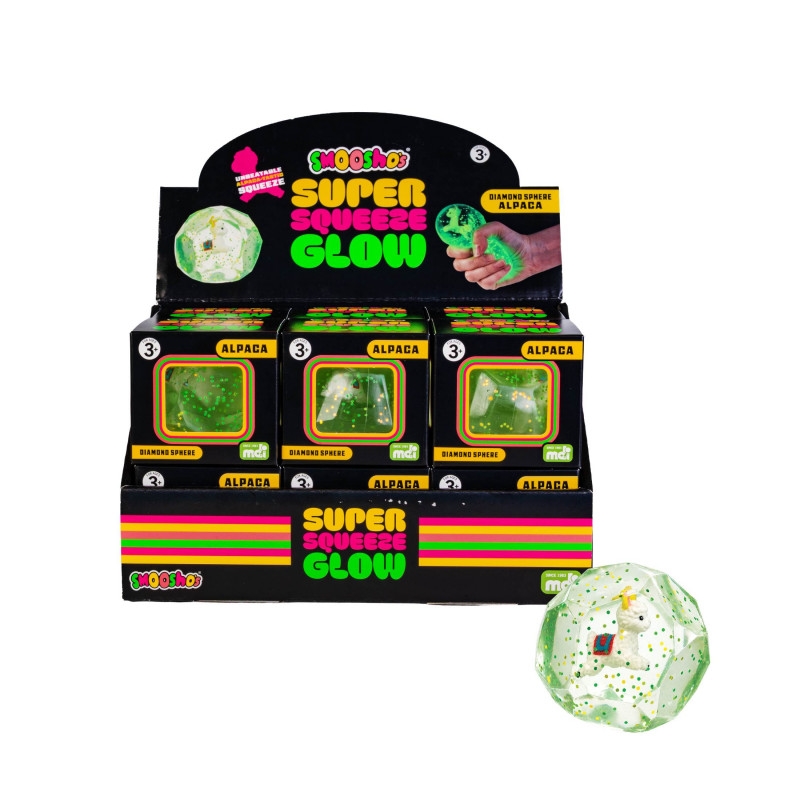 Smooshos Super Squeeze Diamond Sphere GID Alpaca/Product Detail/Toys
