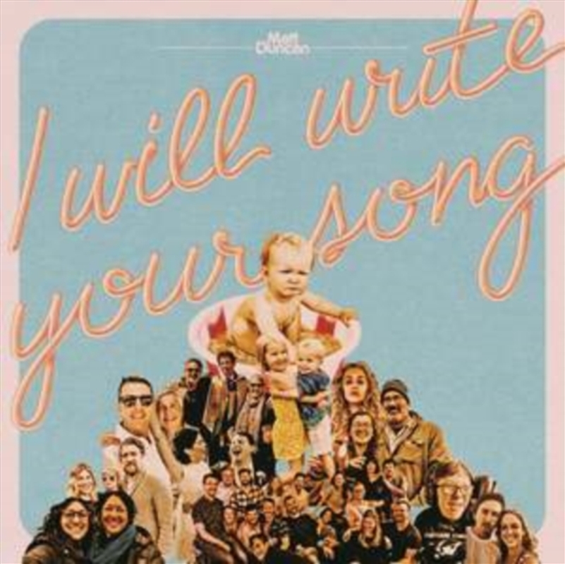 I Will Write Your Song Vol. 1/Product Detail/Rock/Pop