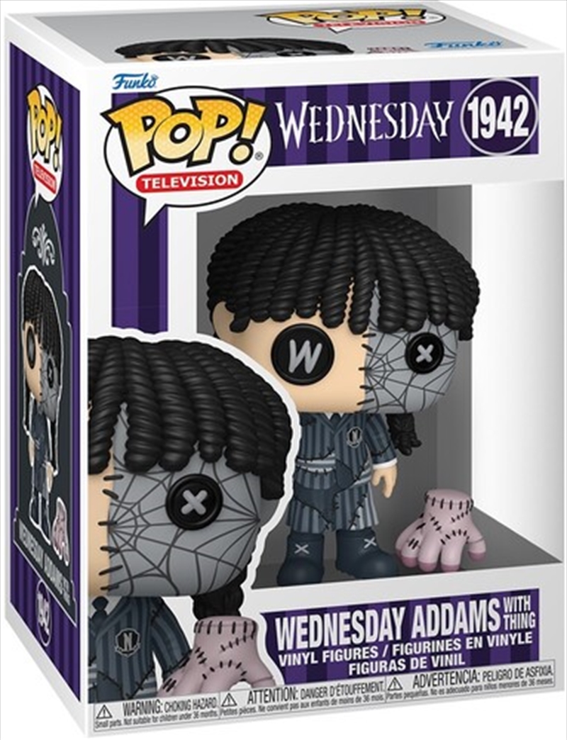 Wednesday (TV) - Wednesday & Thing Patchwork Pop! Vinyl/Product Detail/TV