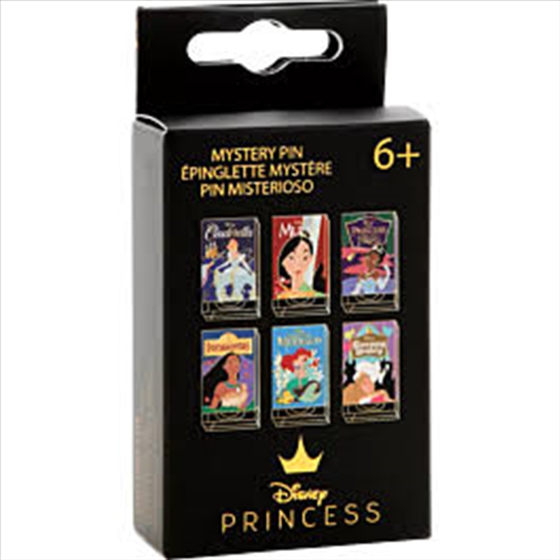 Loungefly Disney - Princess VHS Mystery Pin Blind Box (Sent At Random)/Product Detail/Buttons & Pins