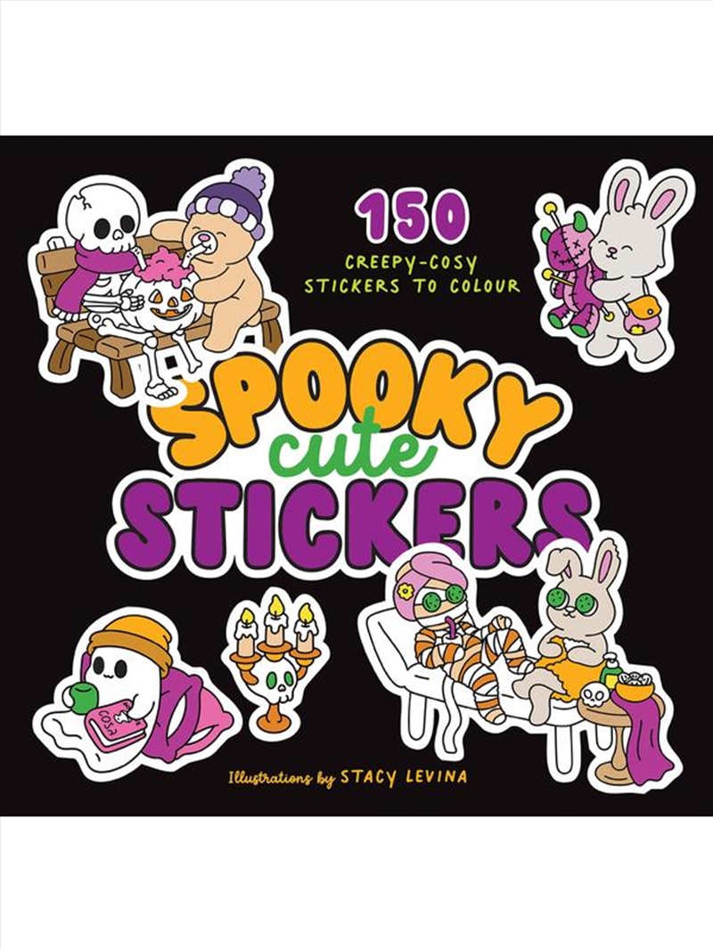 Spooky Cute Stickers/Product Detail/Adults Activity Books