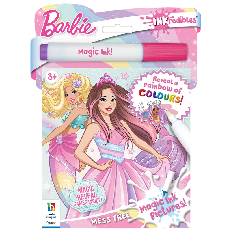 Inkredibles Magic Ink - Barbie Fantasy/Product Detail/Kids Activity Books